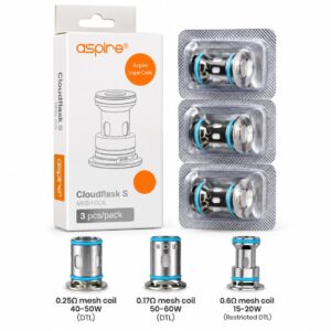 ASPIRE : CLOUDFLASK III REPLACEMENT COIL/OCC