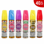 *SUPERSALE* DINNER LADY : DESSERT SERIES 60 ML (FREEBASE)