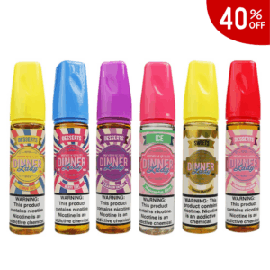 *SUPERSALE* DINNER LADY : DESSERT SERIES 60 ML (FREEBASE)